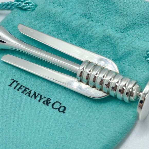 Tiffany & Co Paloma Picasso Golf Divot Tool Ball Marker Tee Set Sterling - Picture 6 of 11